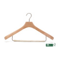 Promotional Durable Wooden Pant Hanger with Bar